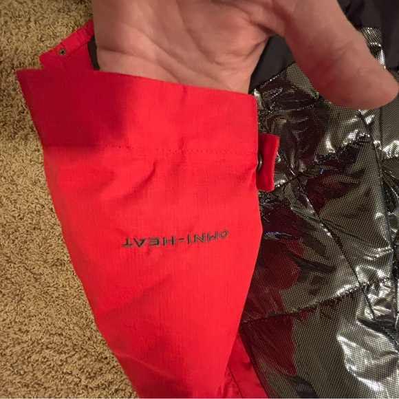 Columbia Women's Suttle Mountain Omni-Heat Bright Red Parka VERY WARM - Picture 7 of 8